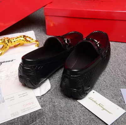 Salvatore Ferragamo Business Casual Men Shoes--016